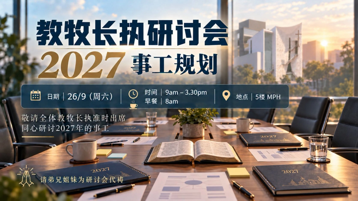 教牧长执研讨会